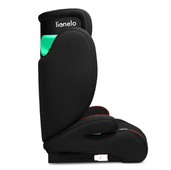 Scaun auto 100-150 cm (i-Size) Isofix Lionelo Hugo Sporty Black Red Scaun auto 100-150 cm (i-Size) Isofix Lionelo Hugo Sporty Black Red