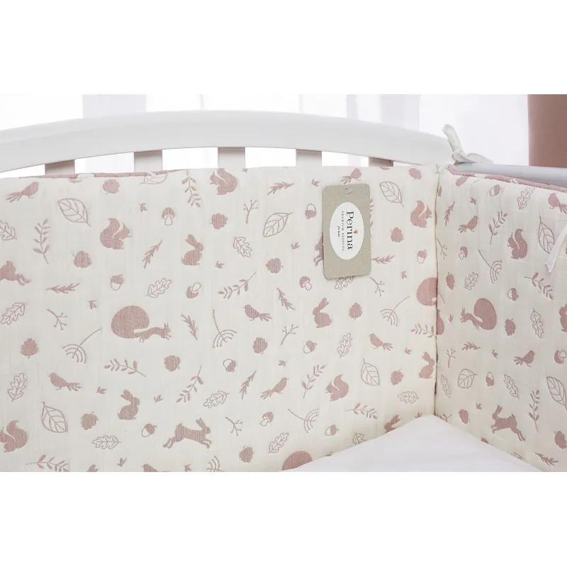 Lenjerie de pat pentru copii Perina Toys (TC6-03.5) Pădure Roz Lenjerie de pat pentru copii Perina Toys (TC6-03.5) Pădure Roz