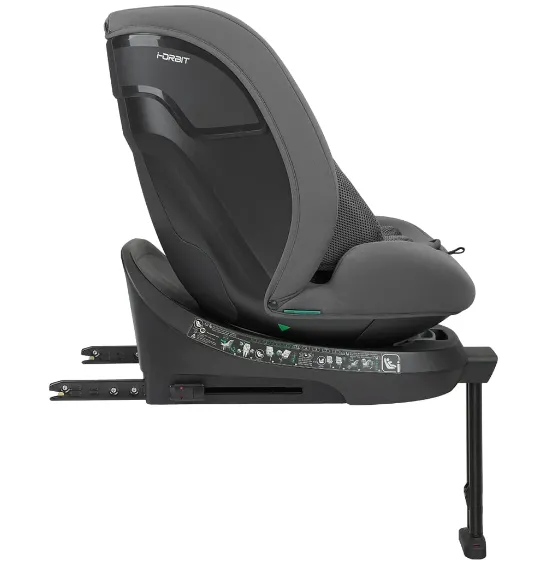 Scaun auto 40-150 cm (i-Size) Isofix KikkaBoo i-Orbit Dark Grey, rotativ 360 Scaun auto 40-150 cm (i-Size) Isofix KikkaBoo i-Orbit Dark Grey, rotativ 360