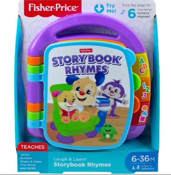 Fisher-Price Cărticica Muzicală cu poezii (ro.) Fisher-Price Cărticica Muzicală cu poezii (ro.)