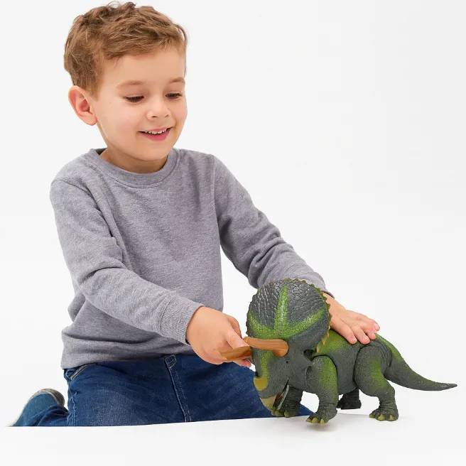 Dinozaur „Triceratops” cu lumină și sunet, cod 942051 Dinozaur „Triceratops” cu lumină și sunet, cod 942051