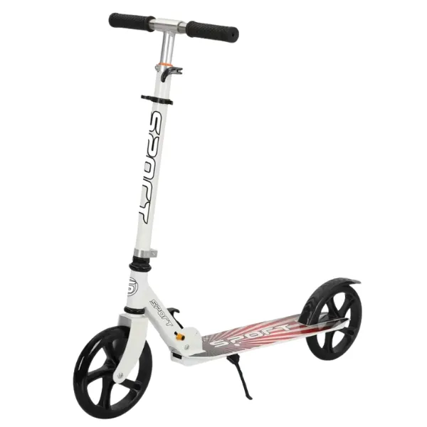 Trotinetă pliabilă cu 2 roți, înălțime reglabilă și greutate maximă de 100 kg, 3 culori Trotinetă pliabilă cu 2 roți, înălțime reglabilă și greutate maximă de 100 kg, 3 culori