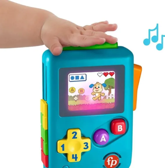 Consolă interactivă de joc în limba română de la Fisher-Price Consolă interactivă de joc în limba română de la Fisher-Price