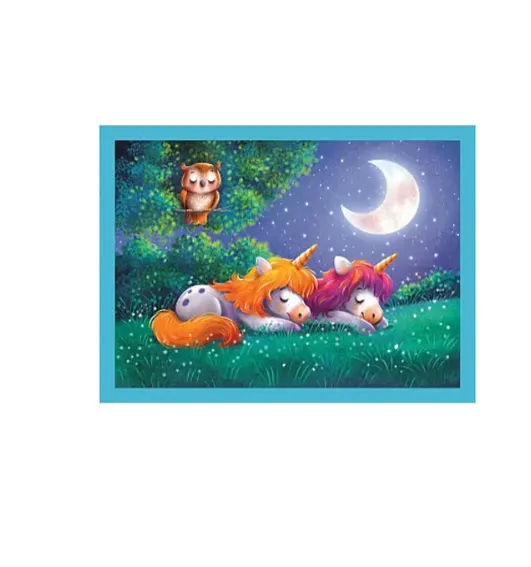 Clementoni Puzzle 4 in 1 O zi cu unicorni 2025 (21740) Clementoni Puzzle 4 in 1 O zi cu unicorni 2025 (21740)