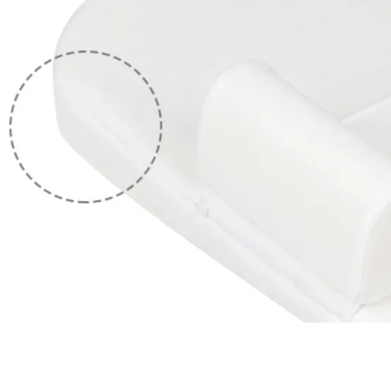 Perna pozitionator anti-rasucire pentru bebelusi Kikkaboo Airknit White Perna pozitionator anti-rasucire pentru bebelusi Kikkaboo Airknit White