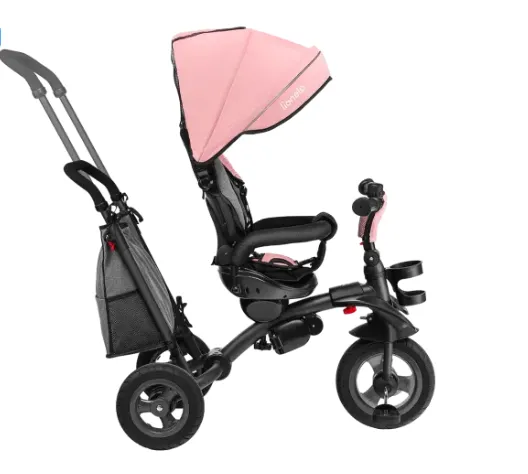 Tricicletă Lionelo Tris Candy Rose Grey Tricicletă Lionelo Tris Candy Rose Grey