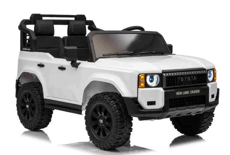 Mașină electrică pentru copii Toyota LC250, 12V10Ah, 30W x2, albă, ABL-L9 Mașină electrică pentru copii Toyota LC250, 12V10Ah, 30W x2, albă, ABL-L9