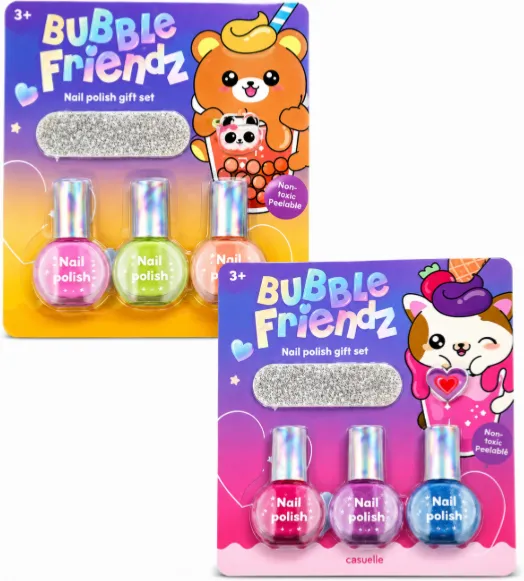 Set cadou de lacuri de unghii Bubble Friends, 81.665.00