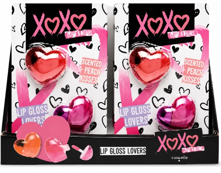 Luciu de buze Casuelle XOXO in forma de inimioare, 81.566.00