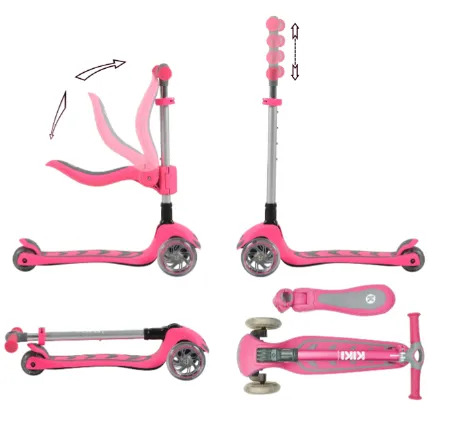 Trotinetă Moni Kiki Pink Trotinetă Moni Kiki Pink