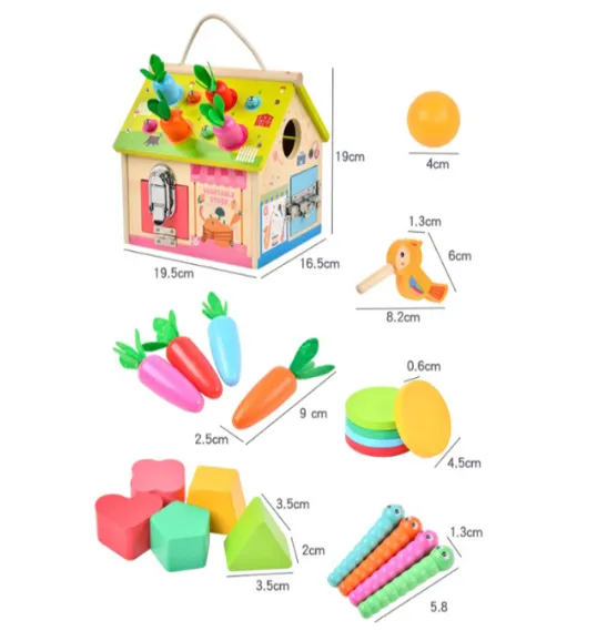 Busyboard Căsuță pentru morcov, cod 224101 Busyboard Căsuță pentru morcov, cod 224101