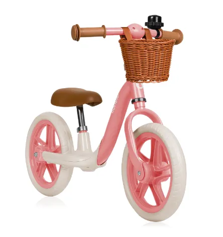 Bicicleta fara pedale Lionelo Alex Plus Pink Rose Bicicleta fara pedale Lionelo Alex Plus Pink Rose