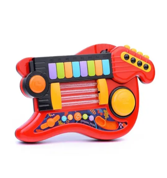 Jucărie multifuncțională Chitară electronică, cod 990088