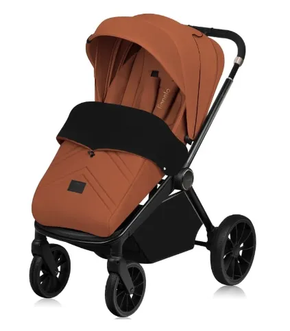 Cărucior de plimbare reversibil Lionelo Mika Plus Brown Rust Cărucior de plimbare reversibil Lionelo Mika Plus Brown Rust
