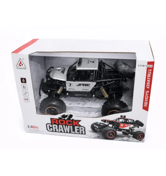 Mașină Rock Crawler 1:16 cu telecomanda, metalică, argintie, cod 2416D Mașină Rock Crawler 1:16 cu telecomanda, metalică, argintie, cod 2416D