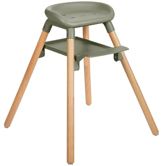 Scaun de masa 6 in 1 KikkaBoo Woody Army Green Scaun de masa 6 in 1 KikkaBoo Woody Army Green