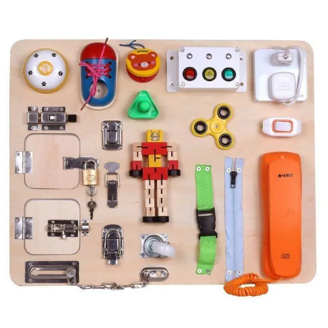 Busyboard educativ cu telefon, cod 1372D Busyboard educativ cu telefon, cod 1372D