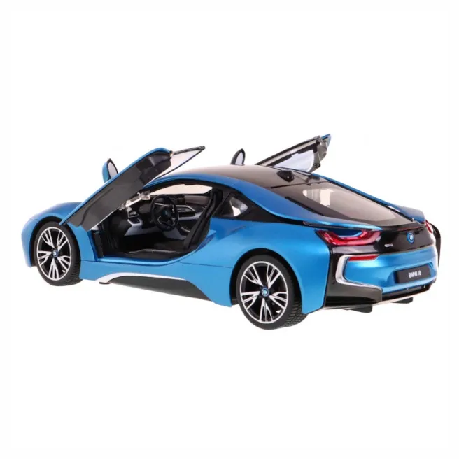Mașină RASTAR 1:14 BMW i8, 71000, albastră, cod 1909D Mașină RASTAR 1:14 BMW i8, 71000, albastră, cod 1909D