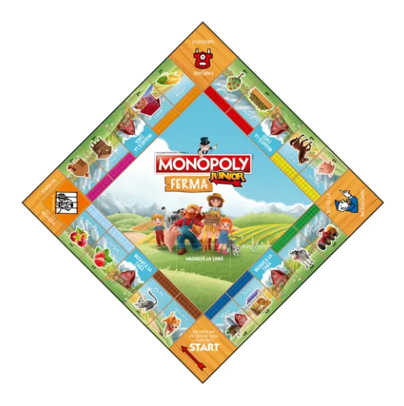 Joc de masă Monopoly Junior „Ferma” (ro) Joc de masă Monopoly Junior „Ferma” (ro)