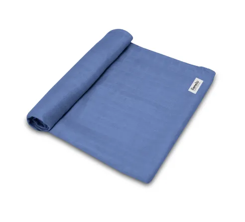 Plapumă Lionelo Bamboo Swaddle Blue Denim, 120x120 cm Plapumă Lionelo Bamboo Swaddle Blue Denim, 120x120 cm