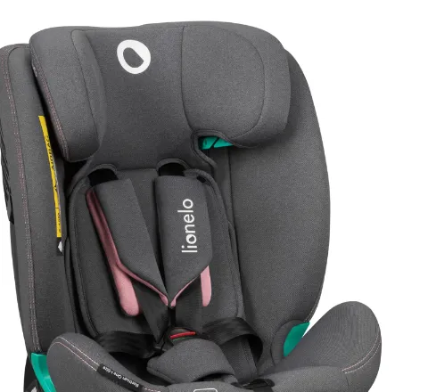 Scaun auto 40-150 cm (i-Size) Isofix Lionelo Bastiaan One Pink Rose, rotativ 360 Scaun auto 40-150 cm (i-Size) Isofix Lionelo Bastiaan One Pink Rose, rotativ 360