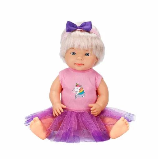 Păpușa BEBELOU LA MULȚI ANI 2 AST. 40CM. S00040021 Păpușa BEBELOU LA MULȚI ANI 2 AST. 40CM. S00040021