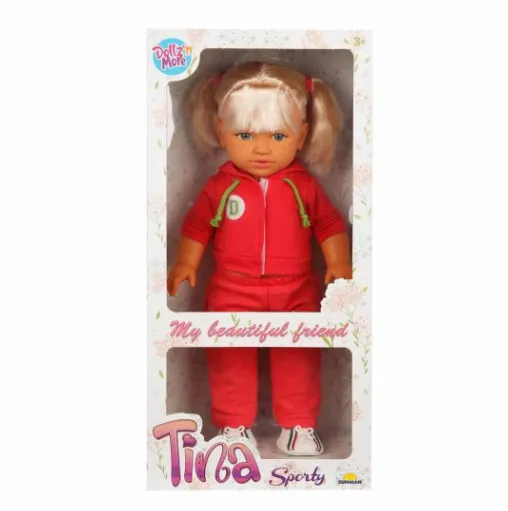 Păpușă TINA SPORTY, 2 piese, 45 cm. S00040051 Păpușă TINA SPORTY, 2 piese, 45 cm. S00040051