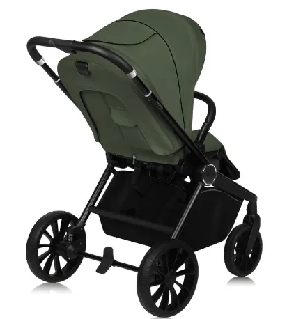 Cărucior de plimbare reversibil Lionelo Mika Plus Green Olive Cărucior de plimbare reversibil Lionelo Mika Plus Green Olive