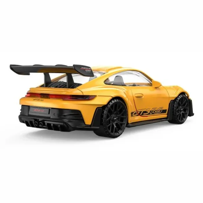 Mașină RASTAR Die cast 1:43 Porsche 911 GT3 RS, galben, cod 1917D Mașină RASTAR Die cast 1:43 Porsche 911 GT3 RS, galben, cod 1917D