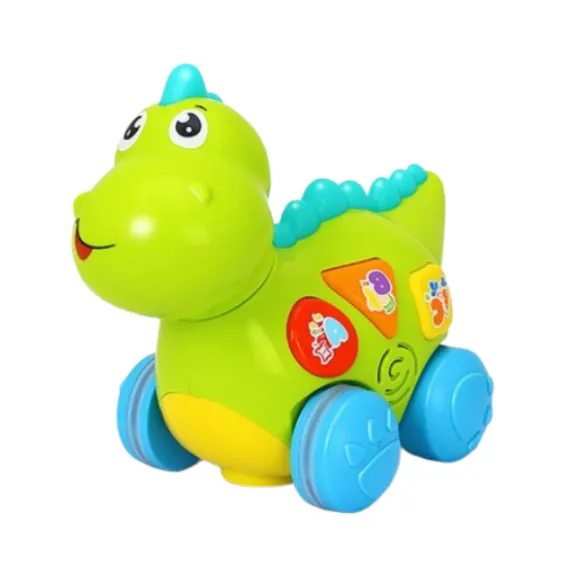 Jucarie interactiva „Dino” cu muzica si lumina Jucarie interactiva „Dino” cu muzica si lumina