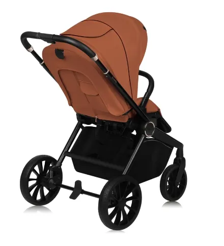 Cărucior de plimbare reversibil Lionelo Mika Plus Brown Rust Cărucior de plimbare reversibil Lionelo Mika Plus Brown Rust