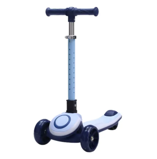  Trotinetă pentru copii cu 3 roți luminoase, platformă și ghidon cu lumini, albastru, RTM Scooter (42568)