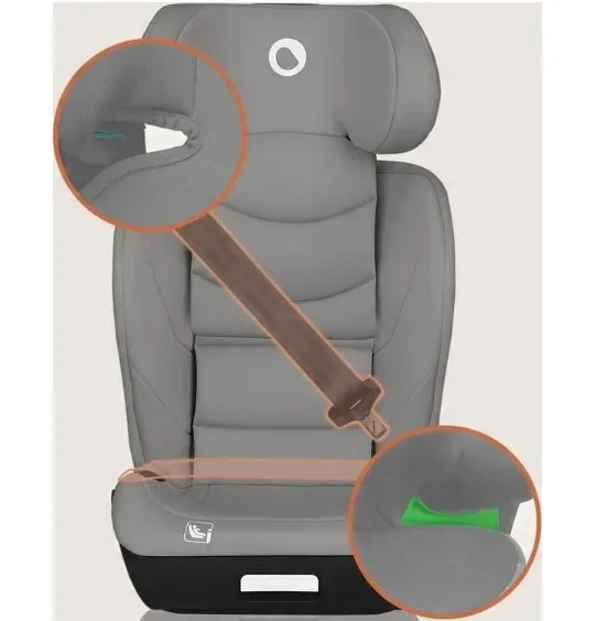 Scaun auto 100-150 cm (i-Size) Isofix Lionelo Neal Grey Concrete Scaun auto 100-150 cm (i-Size) Isofix Lionelo Neal Grey Concrete