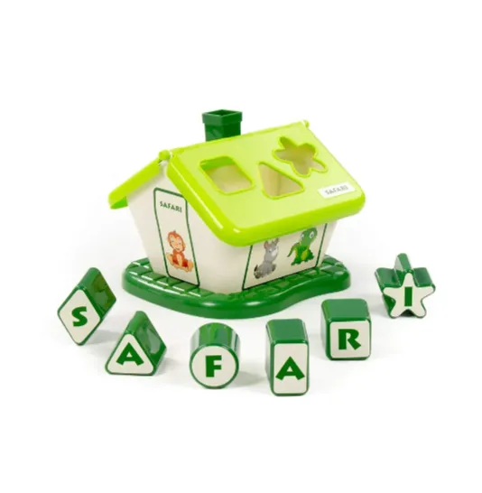 Căsuță educativă Safari cu sorter, Polesie (90294)