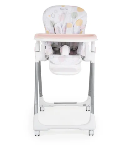 Scaun pentru hranire pliabil Moni Bueno Pink Scaun pentru hranire pliabil Moni Bueno Pink