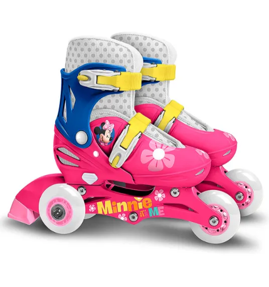 STM Role cu 3 roti 2 in 1 Minnie marimea 27-30, cod 44109