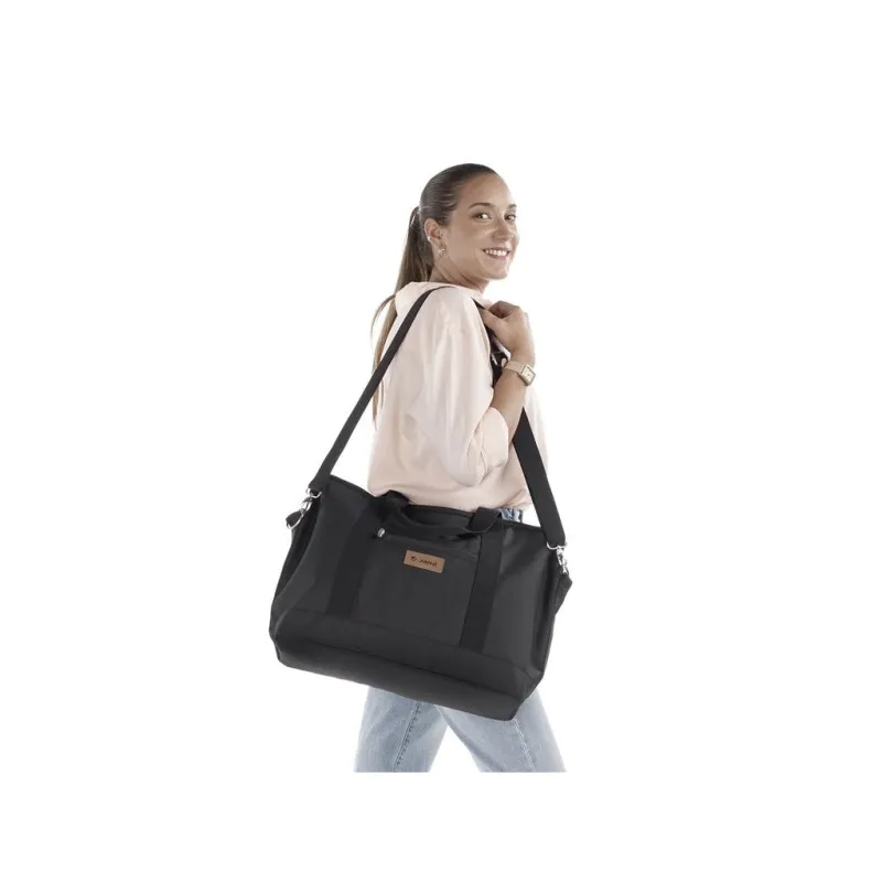 Geantă pentru mame Jane (080293 T62) Neagră Geantă pentru mame Jane (080293 T62) Neagră