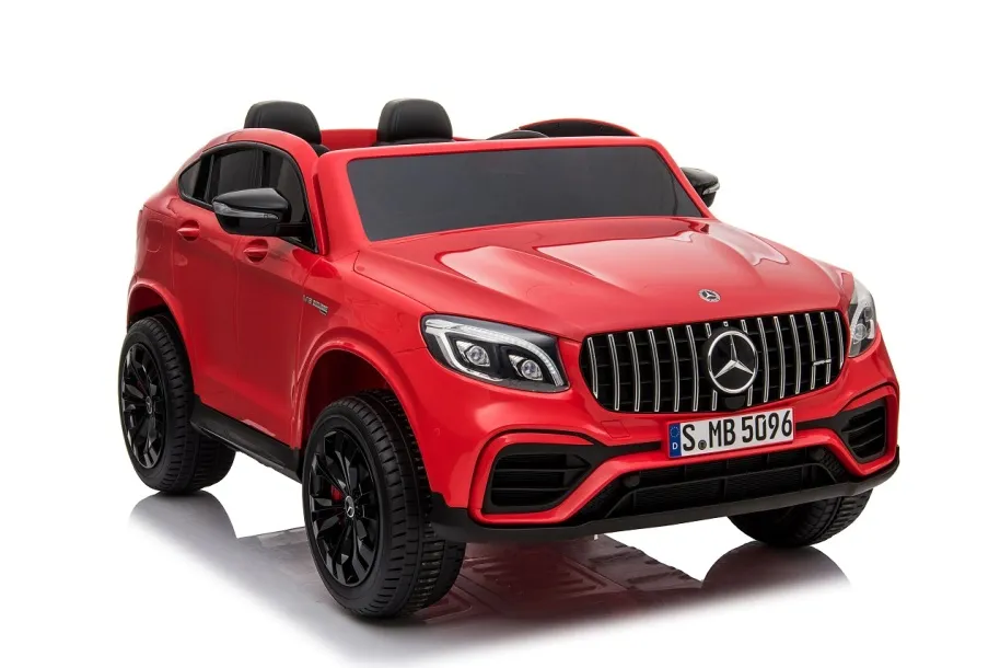 Mașină alimentată cu baterii Mercedes Benz roșu