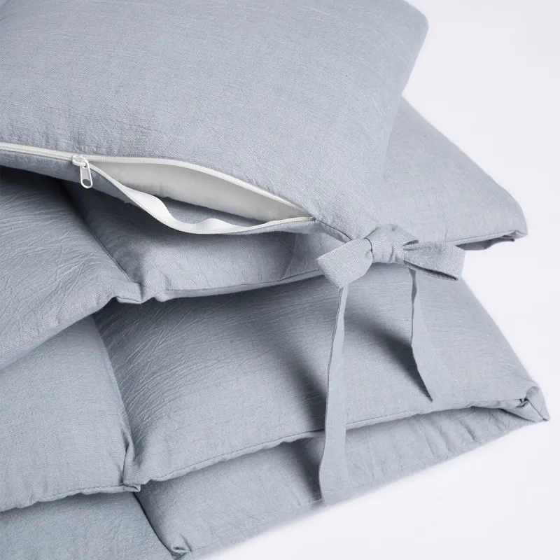 Protecție pentru patuț Perina Soft Cotton (CK1/4-05.10) Albastru Protecție pentru patuț Perina Soft Cotton (CK1/4-05.10) Albastru