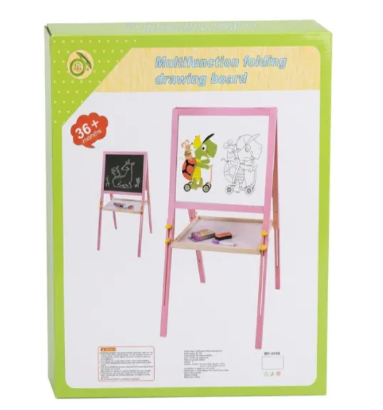 Șevalet pentru copii, roz, cod 2553D Șevalet pentru copii, roz, cod 2553D