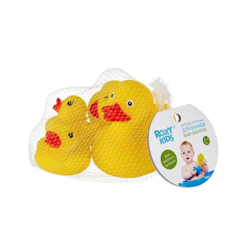 Set de jucarii de baie Roxy Kids „Ratuste” (4 buc.) (RRT-811) Set de jucarii de baie Roxy Kids „Ratuste” (4 buc.) (RRT-811)