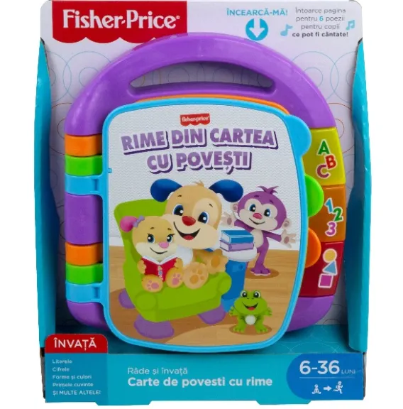 Fisher-Price Cărticica Muzicală cu poezii (ro.) Fisher-Price Cărticica Muzicală cu poezii (ro.)