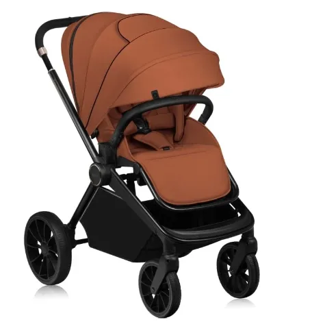 Cărucior de plimbare reversibil Lionelo Mika Plus Brown Rust Cărucior de plimbare reversibil Lionelo Mika Plus Brown Rust