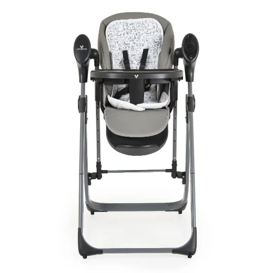 Scaun de masa 2 in 1 cu functie de balansare Moni Nirvana Grey Scaun de masa 2 in 1 cu functie de balansare Moni Nirvana Grey