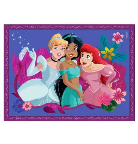 Clementoni Puzzle 4 in 1 Printesele Disney (21517) Clementoni Puzzle 4 in 1 Printesele Disney (21517)