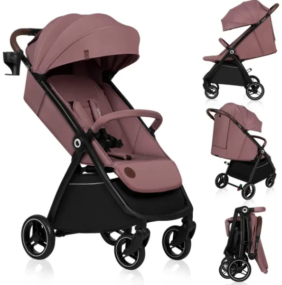 Carucior de plimbare Lionelo Ingrid Pink Mauve Carucior de plimbare Lionelo Ingrid Pink Mauve