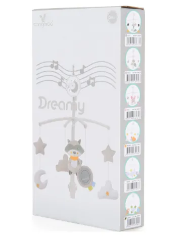 Carusel pentru patut Moni Dreamy White Carusel pentru patut Moni Dreamy White