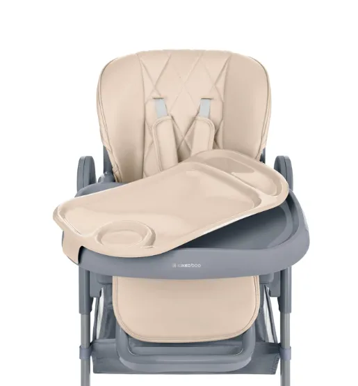 Scaun de masa KikkaBoo Comfy+ Beige Scaun de masa KikkaBoo Comfy+ Beige