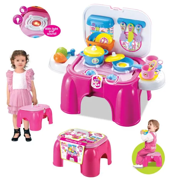 Set de bucătărie cu muzică și iluminare, 008-93A