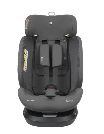 Scaun auto 40-150 cm (i-Size) Isofix Kikkaboo i-Hike Dark Grey, rotativ 360 Scaun auto 40-150 cm (i-Size) Isofix Kikkaboo i-Hike Dark Grey, rotativ 360